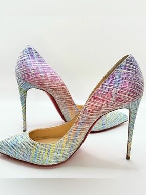 Christian Louboutin Suede Unicorn Pigalle Follies 100mm